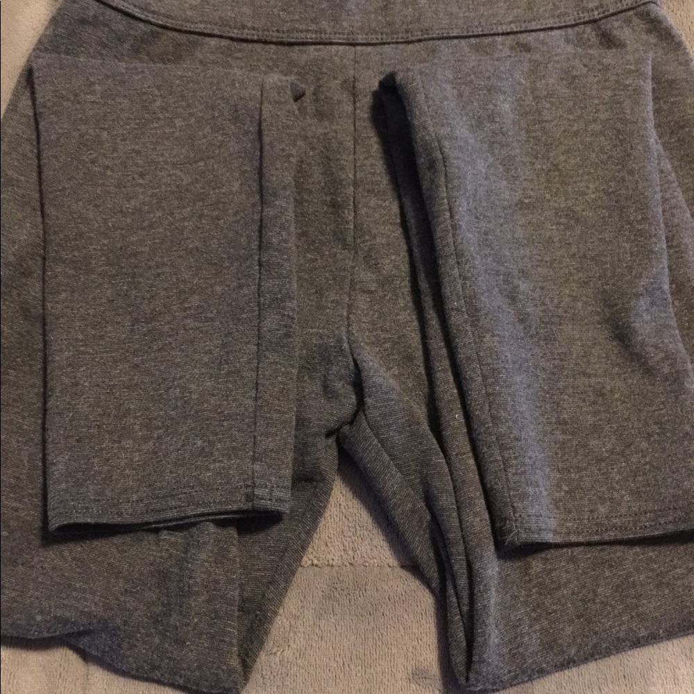 A &F leggings grey